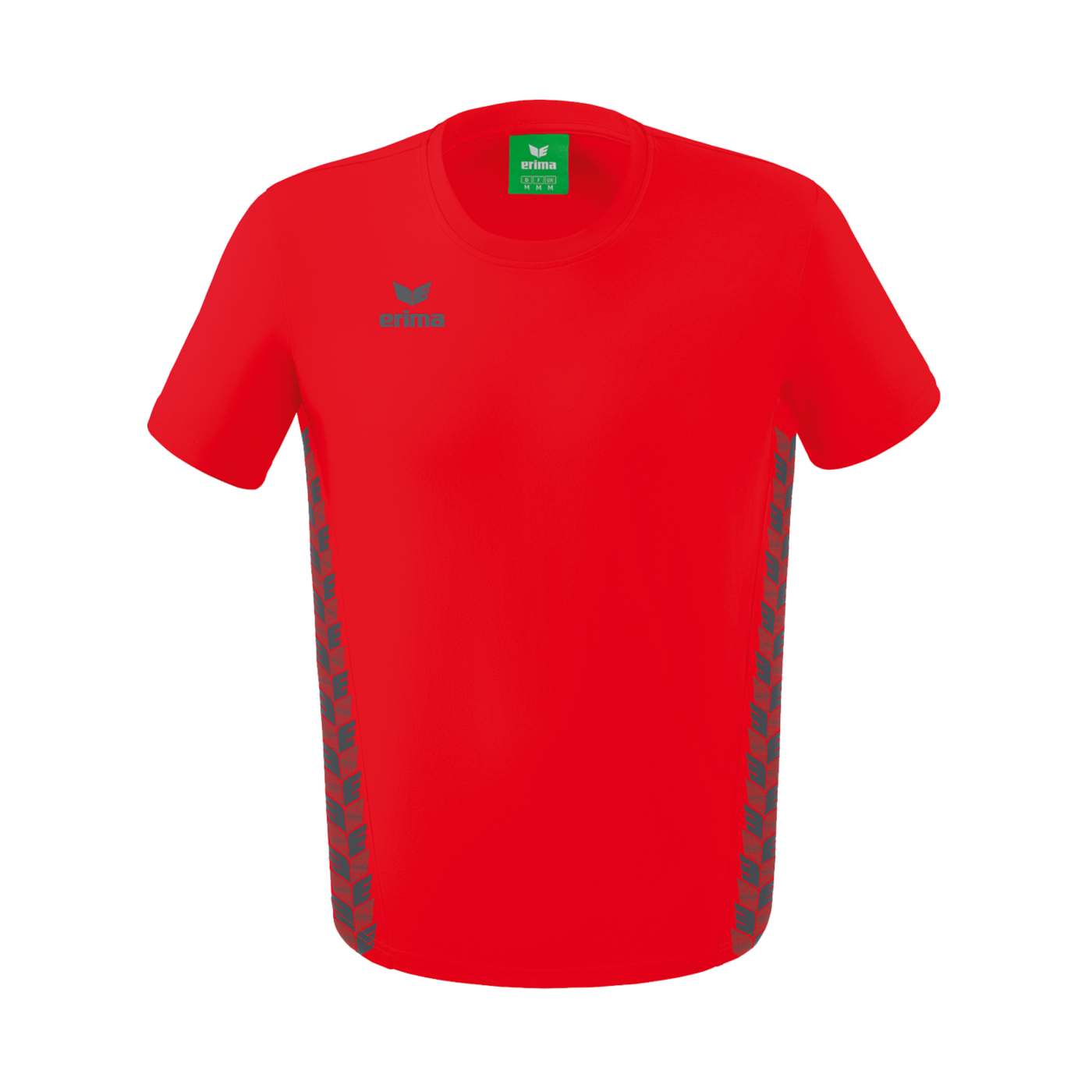 Erima Team Essential T-Shirt Kids Rot Grau