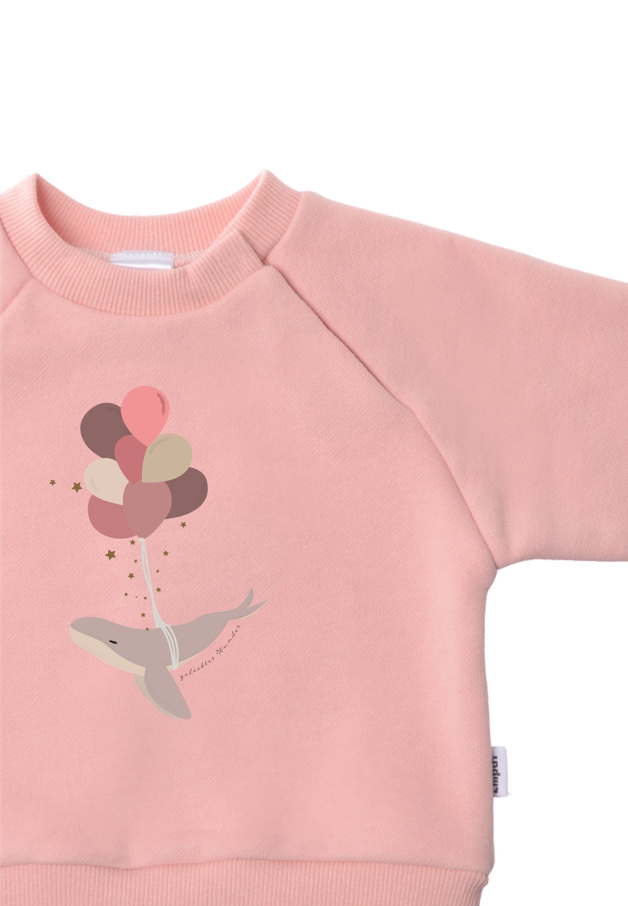 Liliput Sweatshirt Wal + Luftballons mit Rundhalsausschnitt