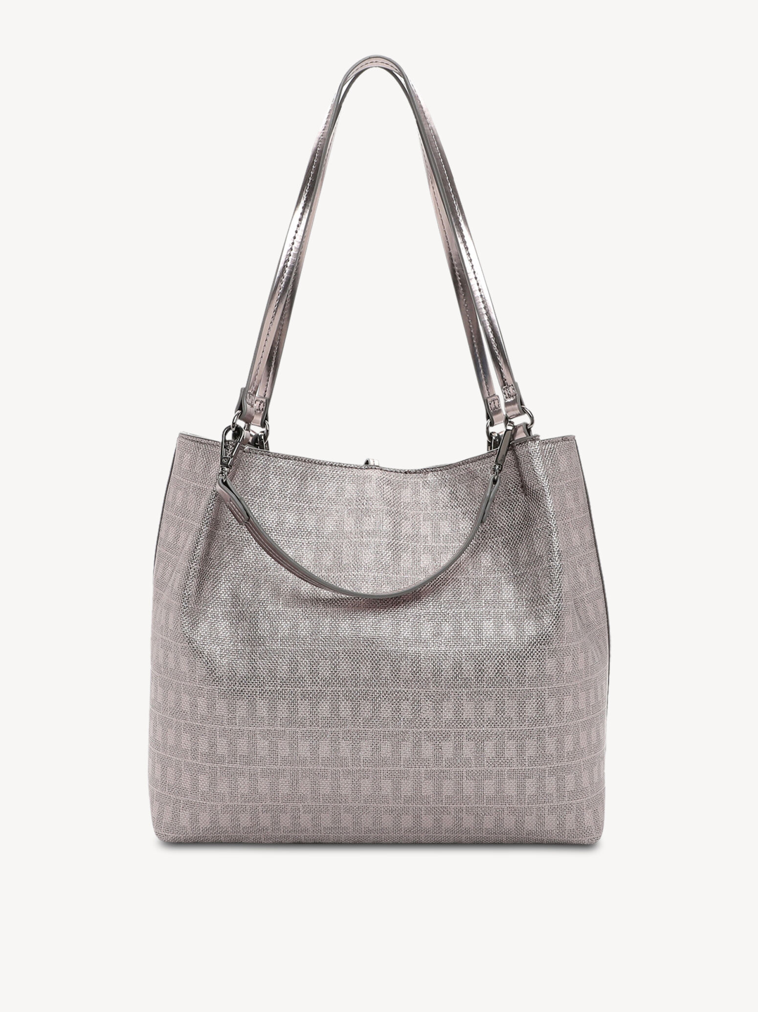 Sac cabas - argentés