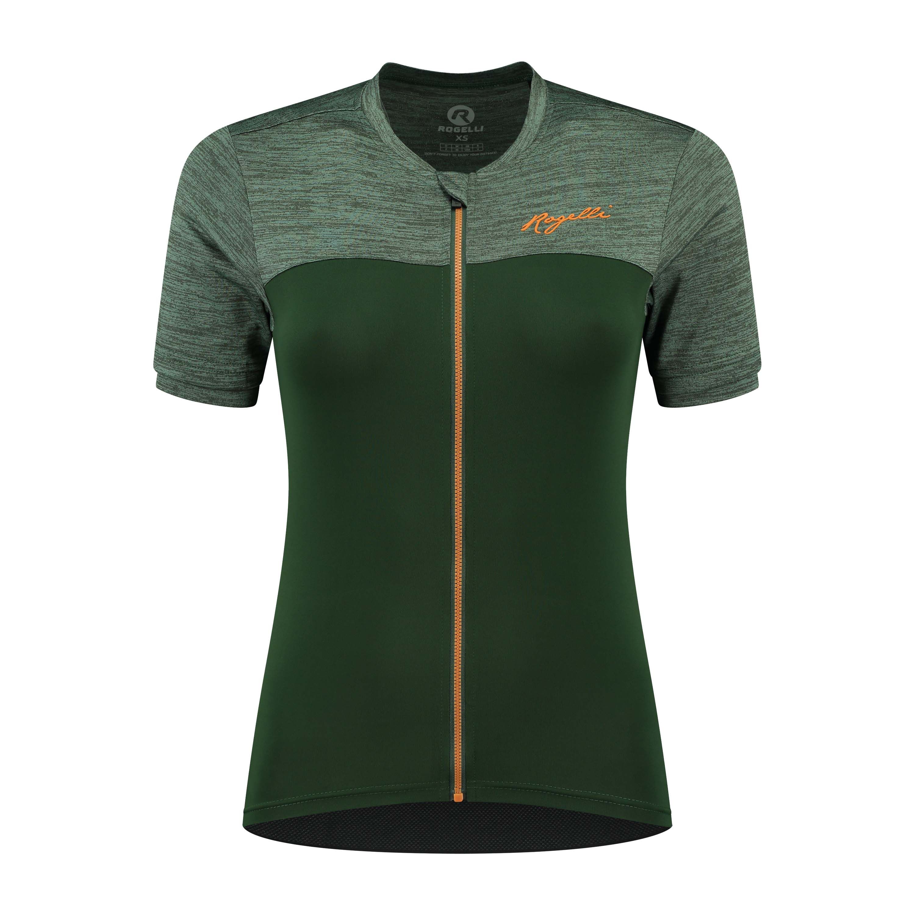 Rogelli Melange Green Coral Damen Radtrikot