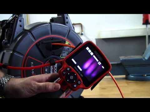 Ridgid 40013 NanoReel N85S cu cablu de conectare pentru monitorul SeeSnake