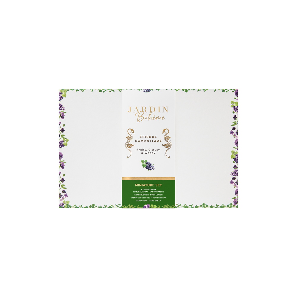 Jardin Bohème Jardin Bohème Épisode Romantique Miniature Set Coffret