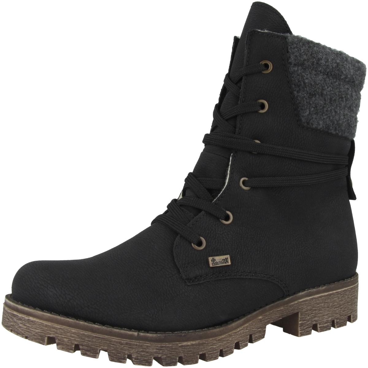 Rieker Mombasa Schnürboots schwarz