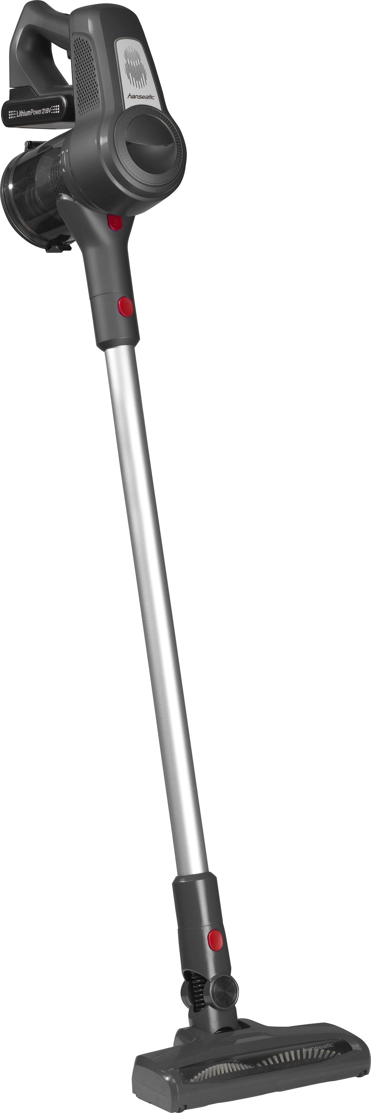 Hanseatic Akku-Stielstaubsauger VC-PD510-1, 120 W, beutellos, müheloses kabelloses saugen, schnell Einsatzbereit