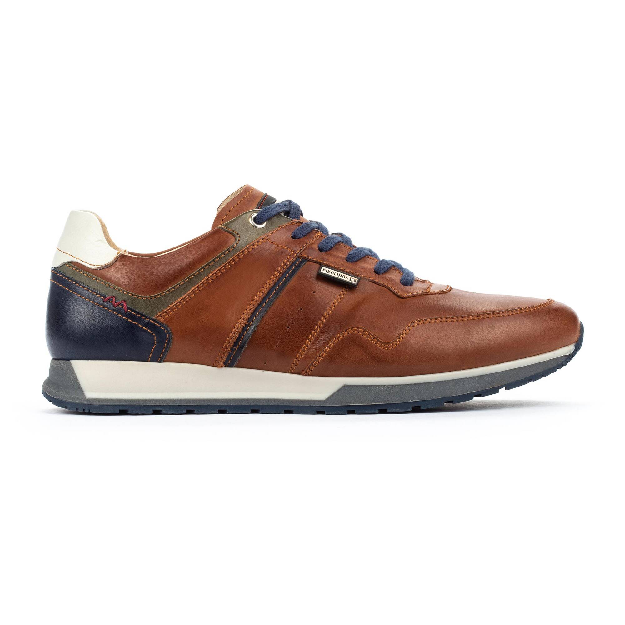 Męskie buty sportowe casualowe - SKÓRA