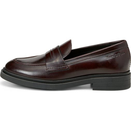 Marc O'Polo Loafer aus glänzendem Kalbleder