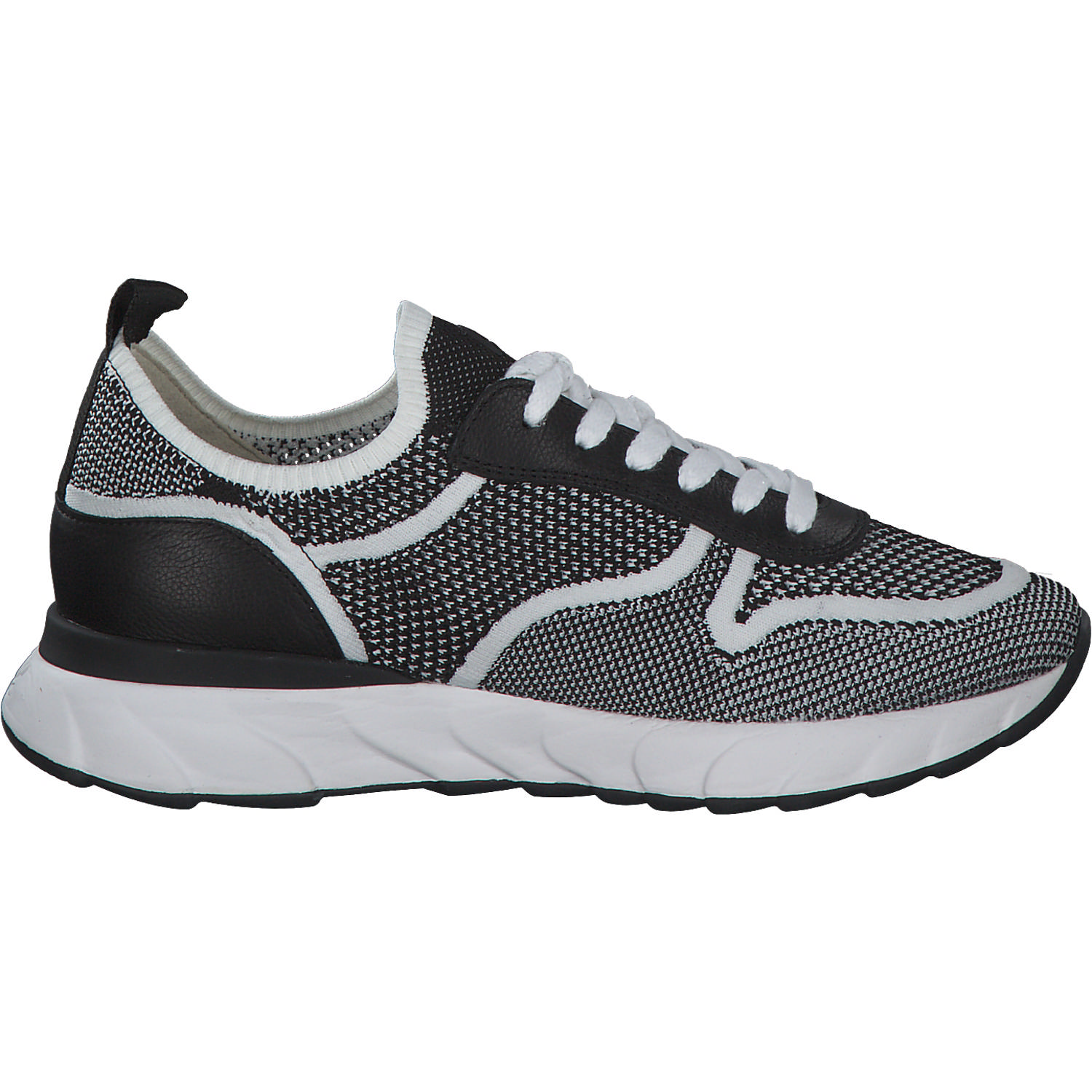 Paul Green 5124, Sneakers Low, Damen, Schwarz