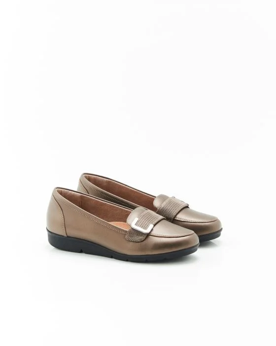 Mocassins à boucle fantaisie Amortyl