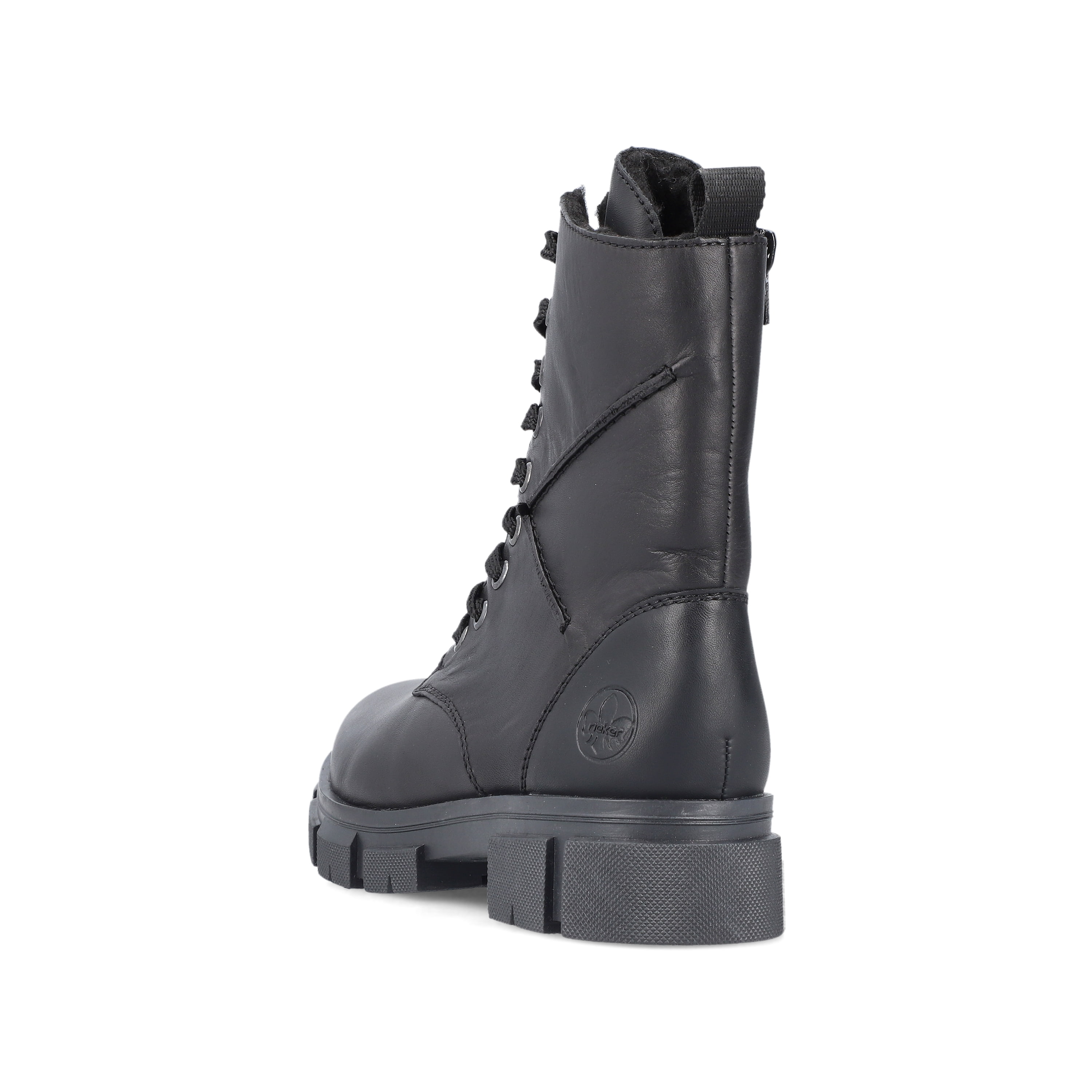 Rieker Damen Biker Boots tiefschwarz