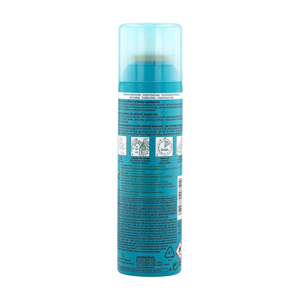 Klorane KLORANE MENT SHP SEC150 Shampooing sec