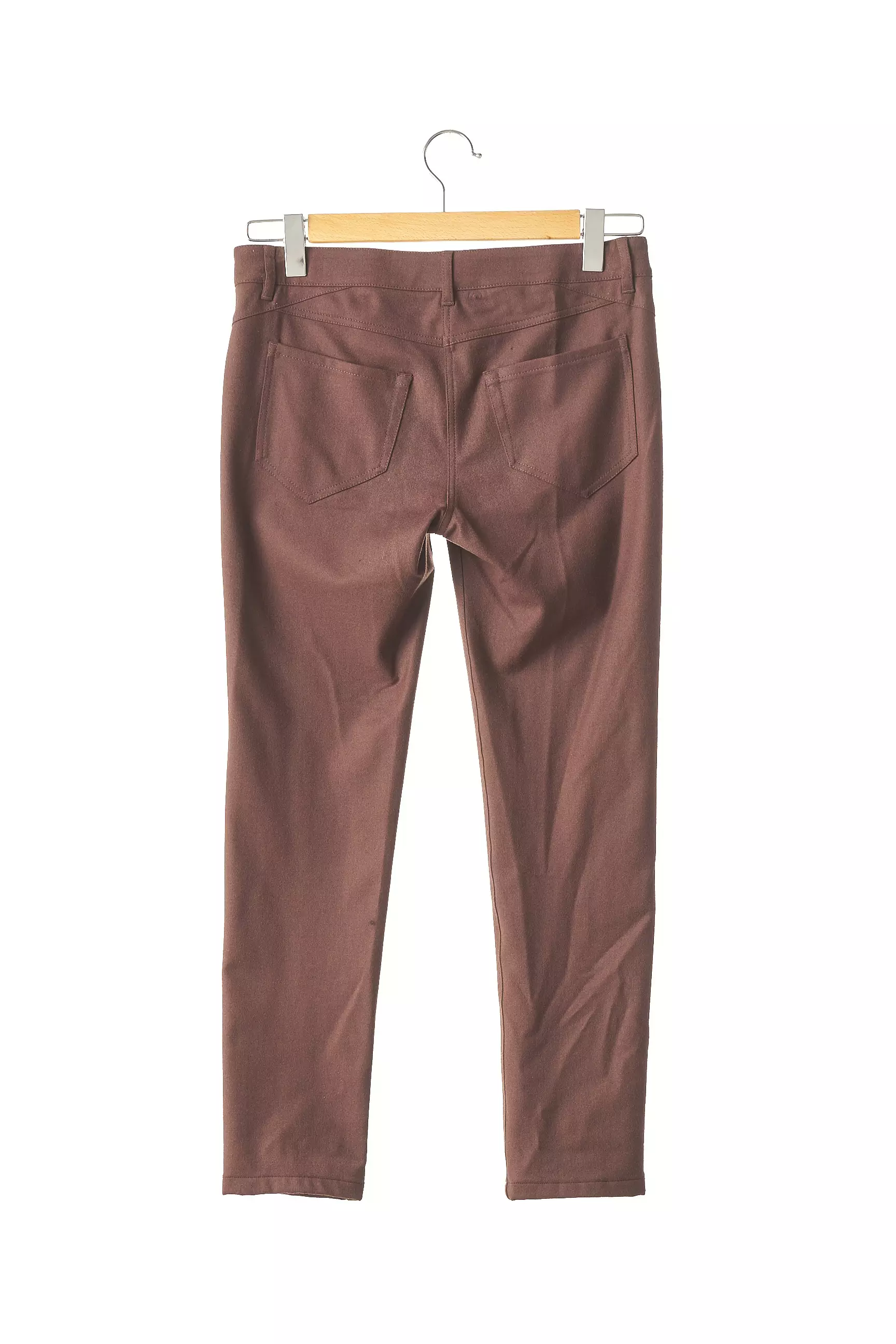 Brunello Cucinelli Pantalon7 8 Femme couleur marron