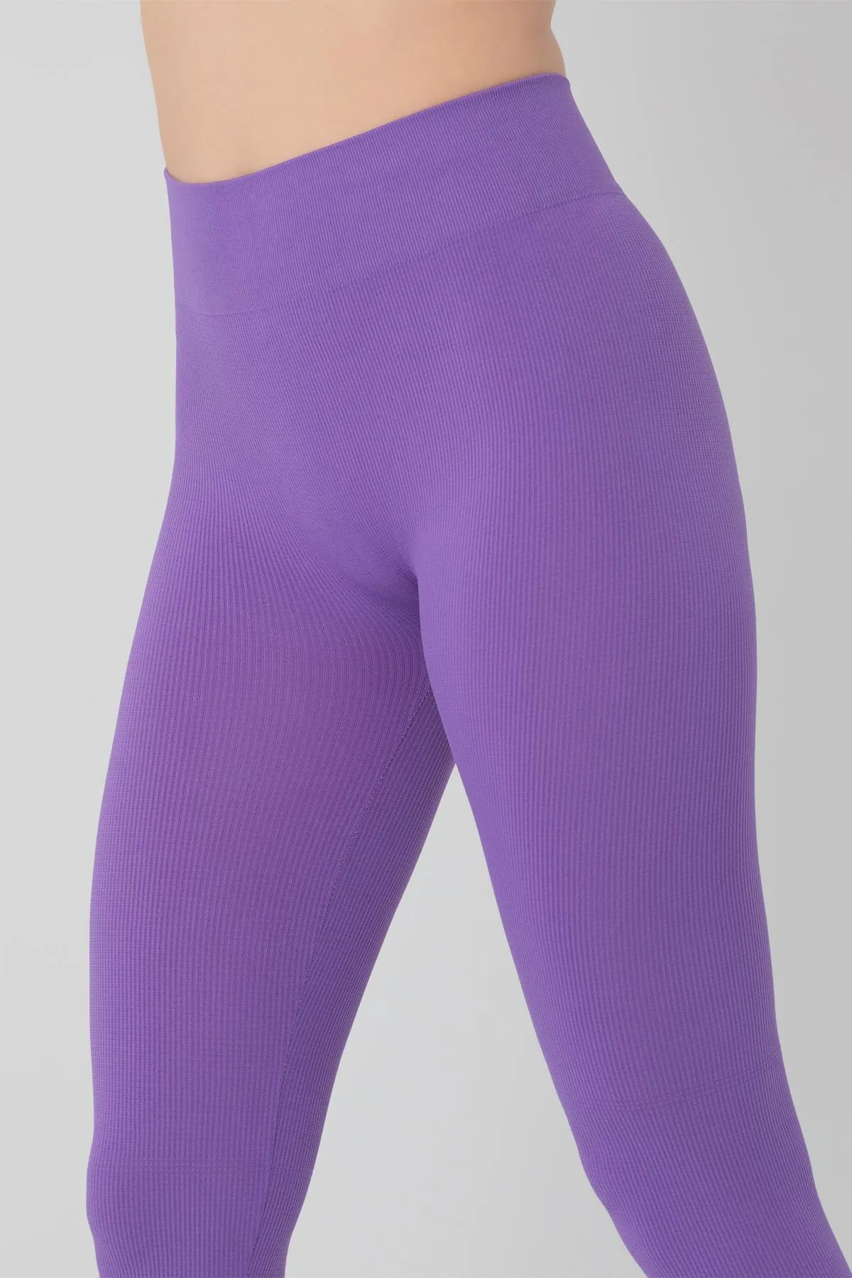Doremi  Nahtlose gestrickte Leggings mit hoher Taille