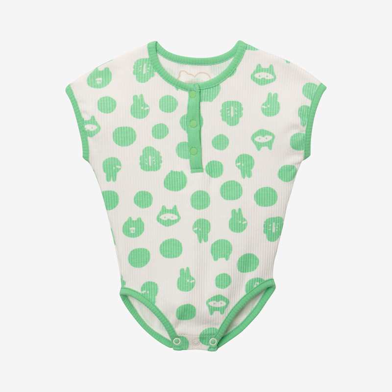 Body bébé pois ludiques beige Catimini