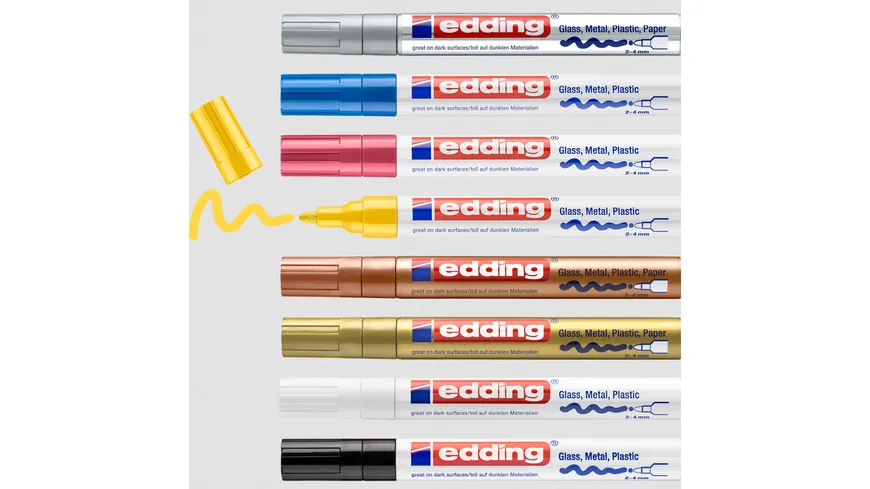edding 750 Glanzlackmarker 8er-Set