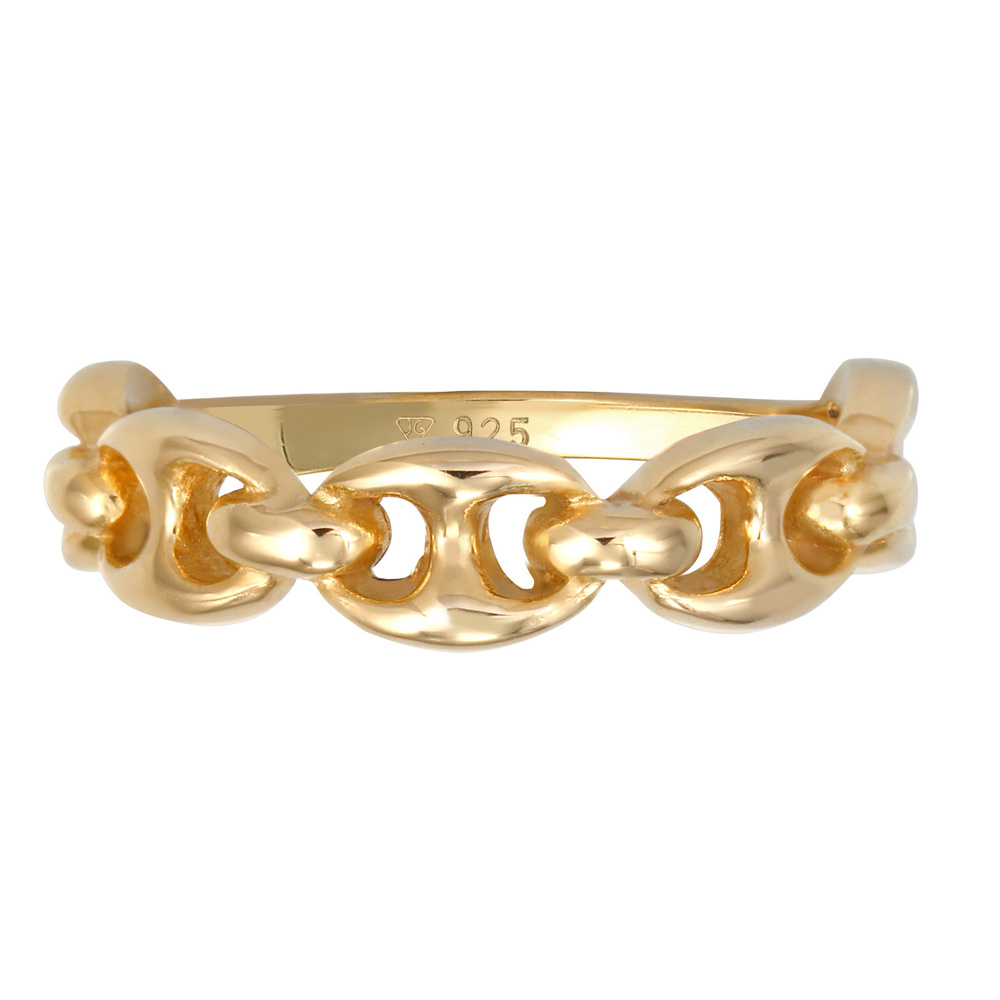 Elli Elli Bague Bague pour dames Maritime Ship Anchor Design Trend en argent sterling  Bague