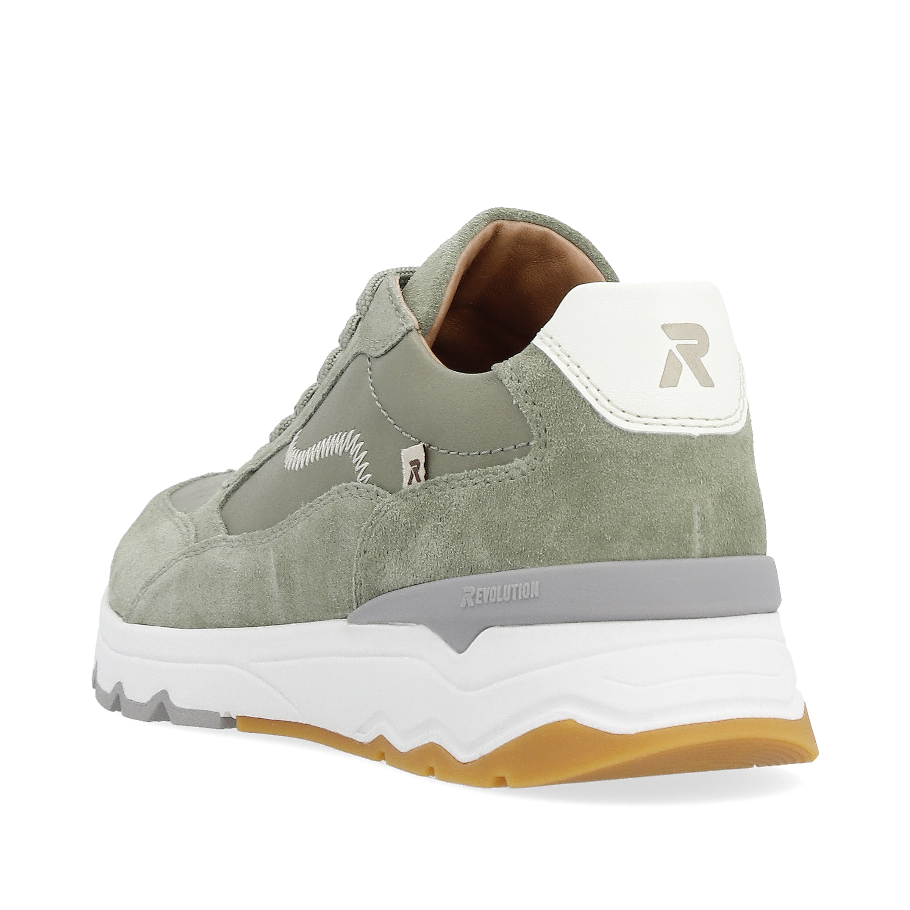 Rieker Herren Sneaker Low khaki