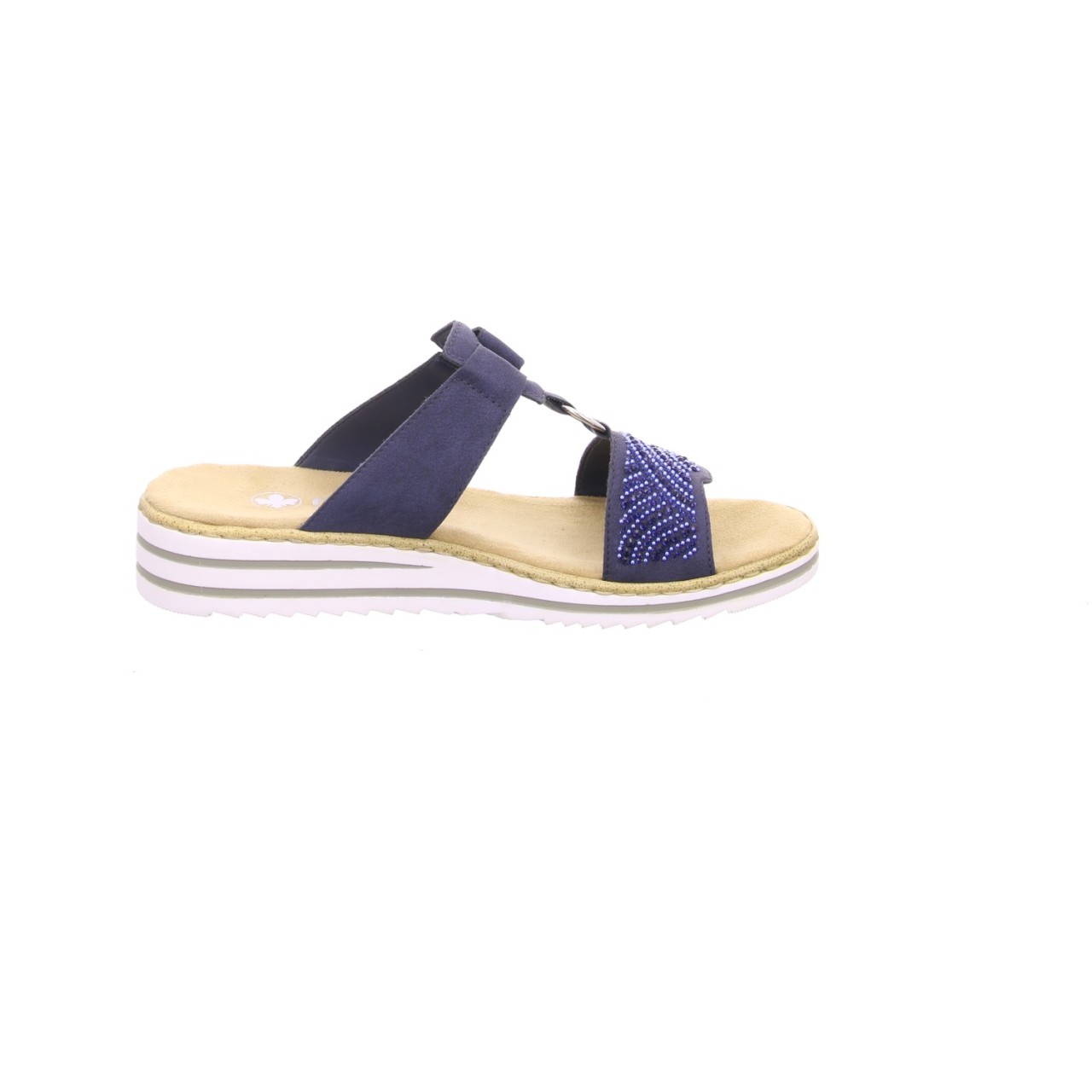 RIEKER Komfort Sandalen blau
