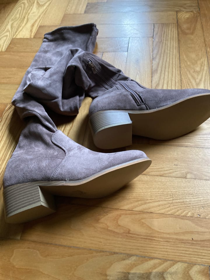 Sixth Sens Stiefel in Beige günstig kaufen 36