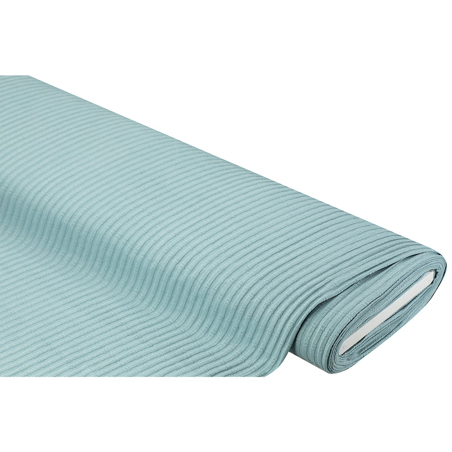 Rippjersey breit gerippt, rauchblau