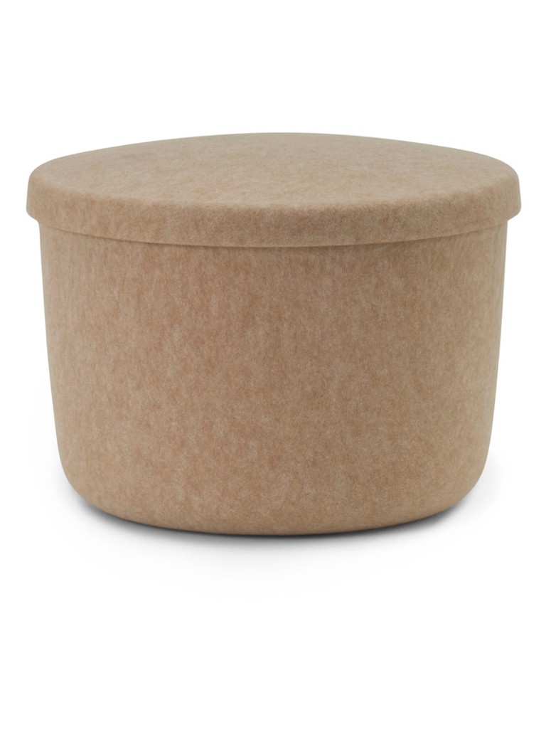 Canapea din piele Normann Copenhagen cu spațiu de depozitare, 52,5 cm