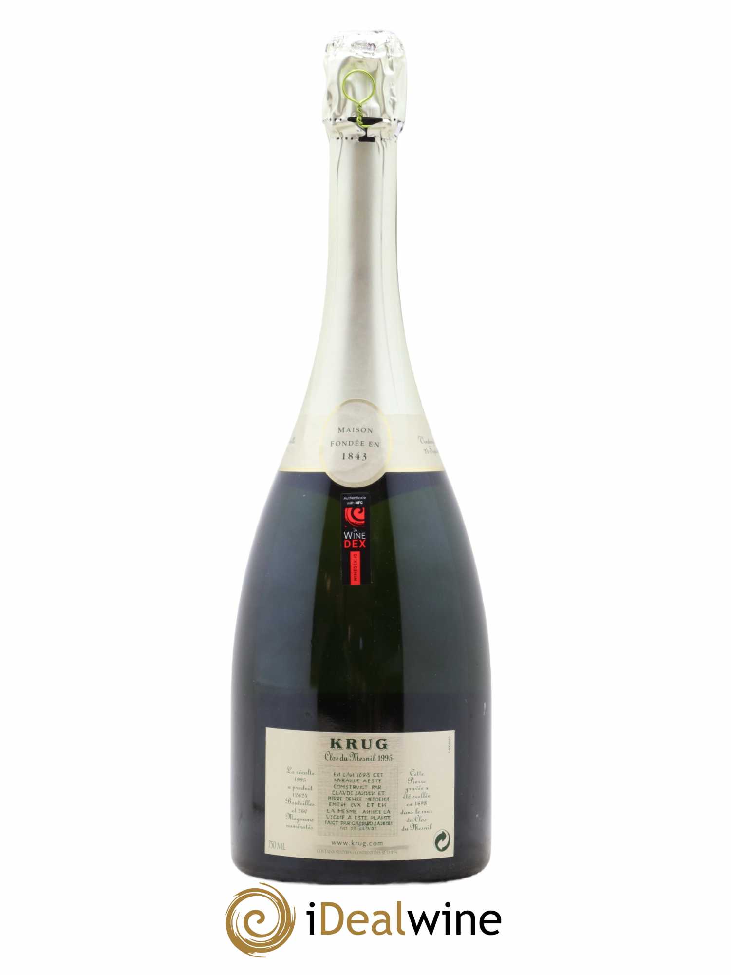 Clos du Mesnil Krug  1995 - Lot de 1 Bouteille