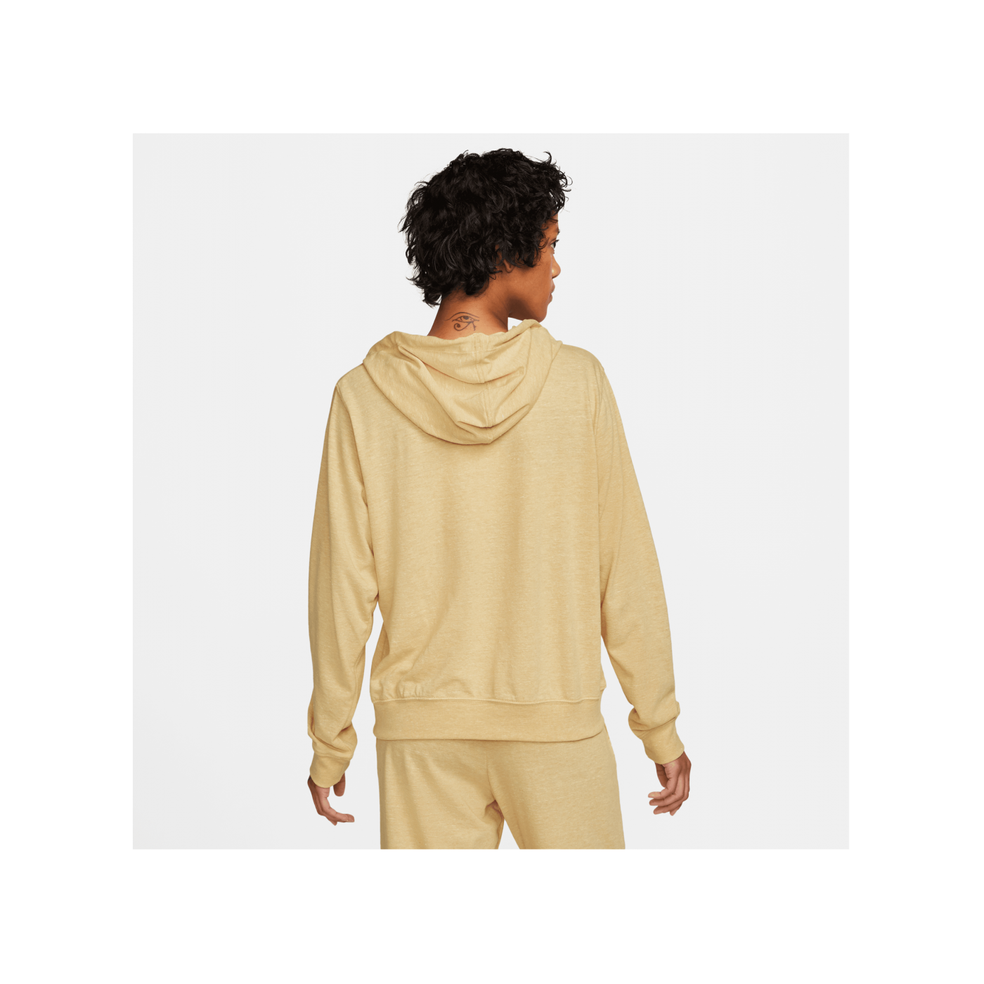 Nike Gym Vintage Hoody Damen Braun Weiss F252