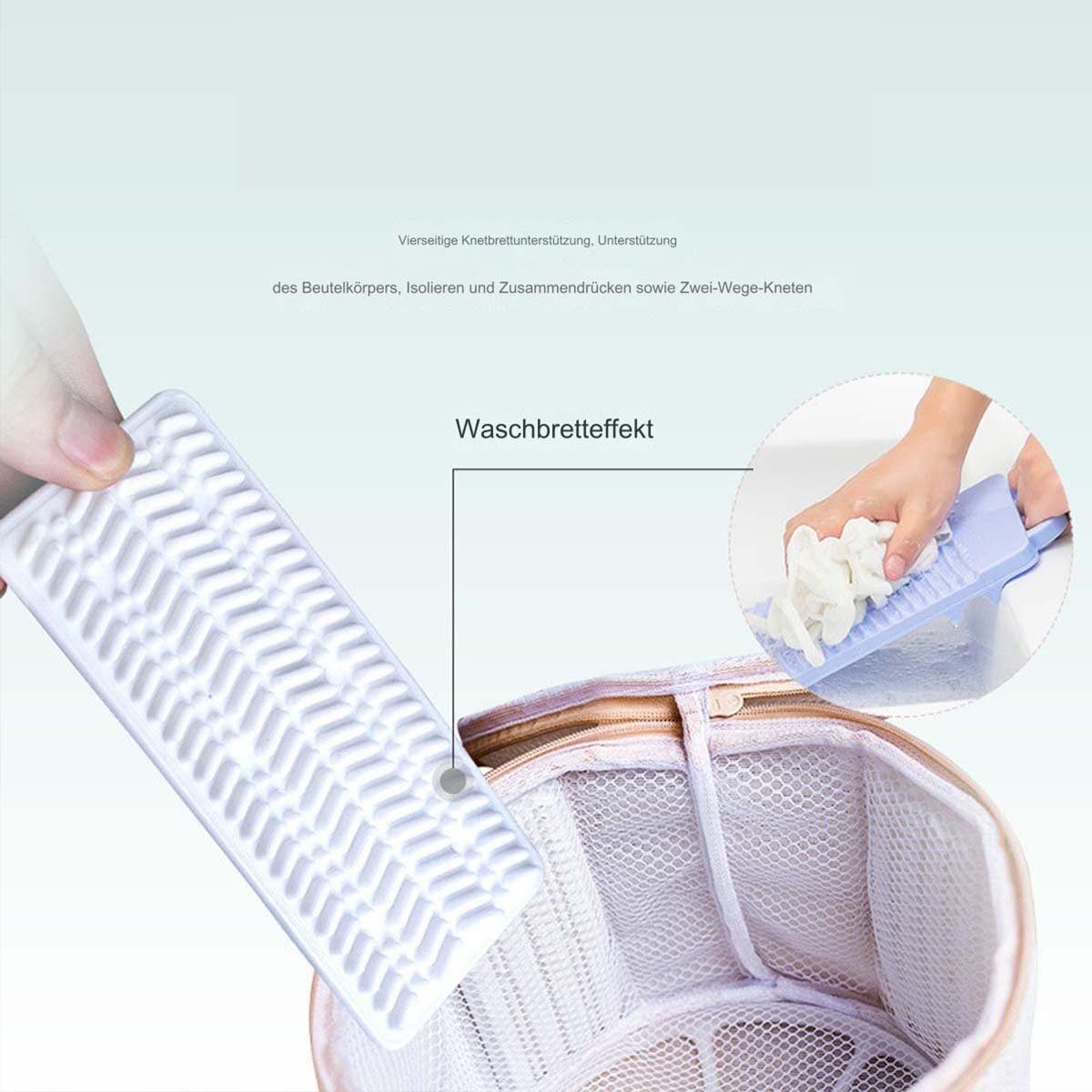 FIDDY Wäschenetz BH-Wäschesack, Wäschenetz, Wäschesack für Waschmaschine,(2-St), BH-Schutz mit Reißverschluss und Trageband