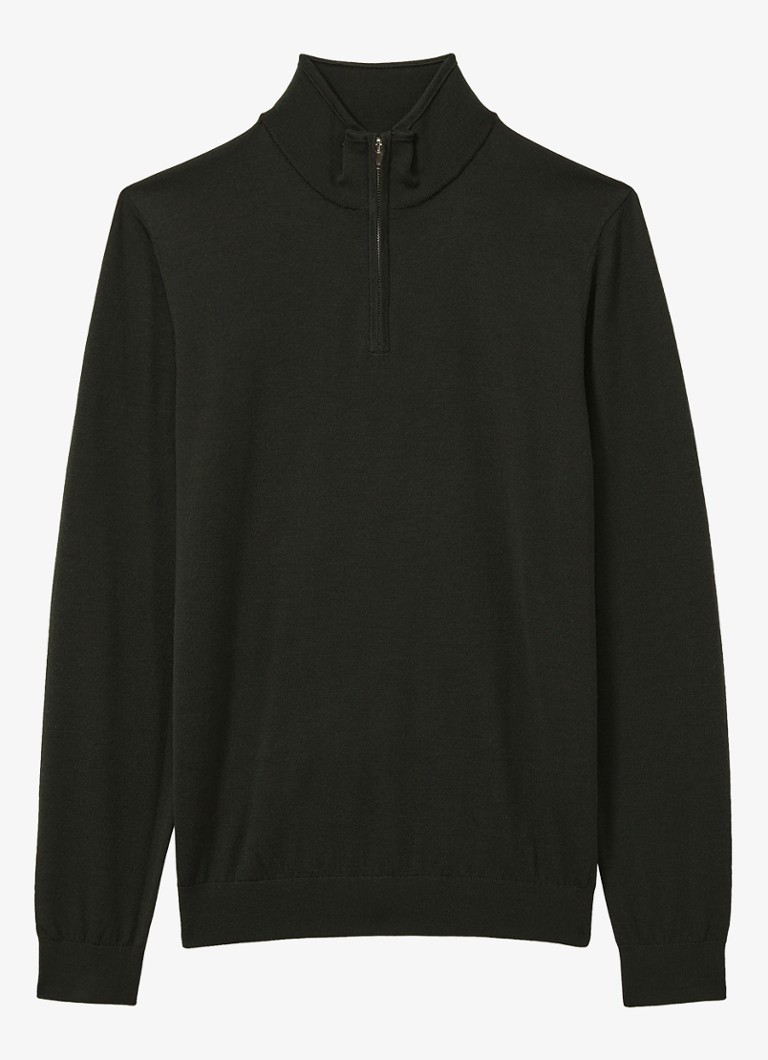 Reiss Blackhall fine-knit sweater in merino wool blend
