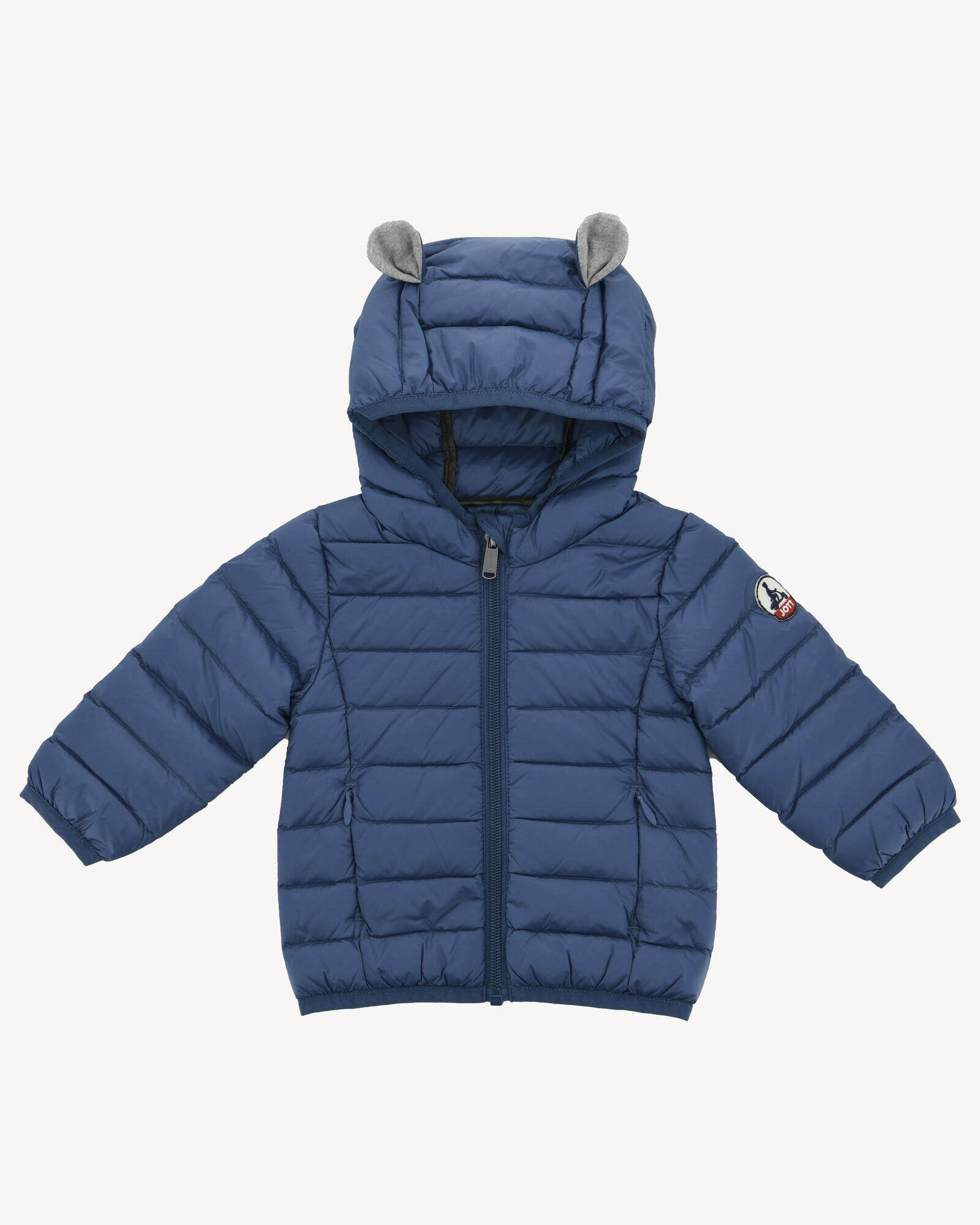 Doudoune à capuche bébé Bleu jeans Mael