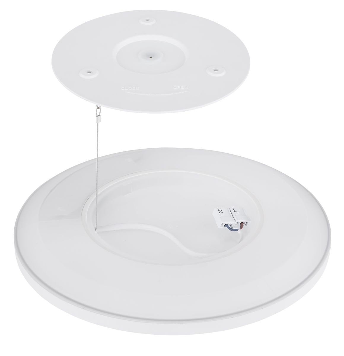 Globo Deckenleuchte Sapana Weiß Ø 29,4 cm