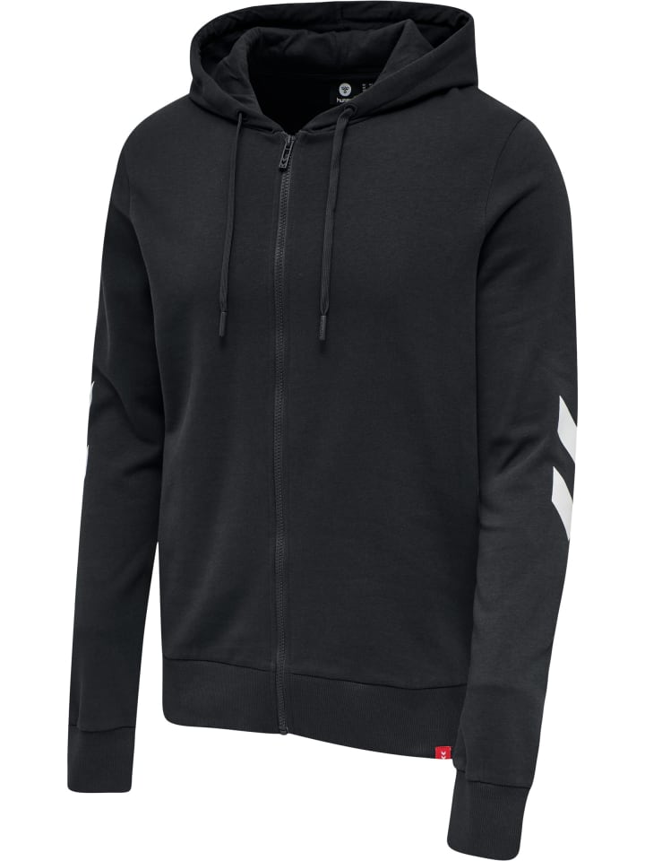Hummel Hummel Reißverschluss Kapuzenpullover Hmllegacy Erwachsene in BLACK günstig kaufen