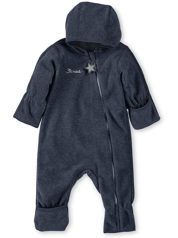 Sterntaler Fleece-Overall in Dunkelblau günstig kaufen