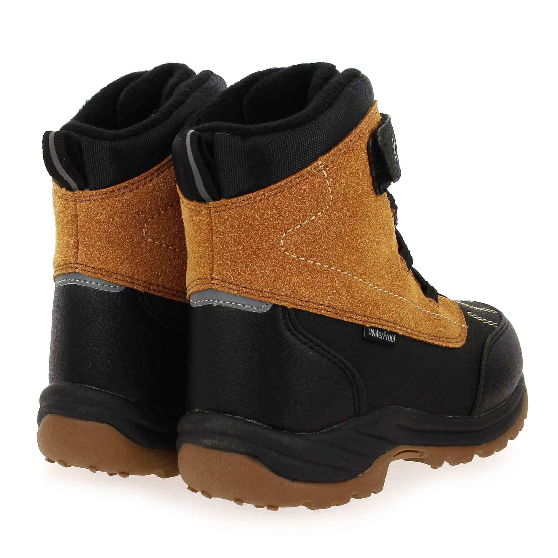 Kickers  JUMP WPF - Noir Camel