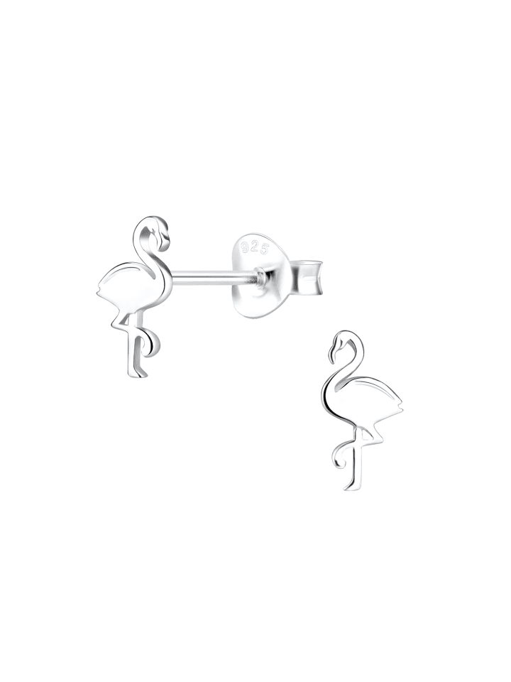 Alexander York Ohrringe, Ohrstecker FLAMINGO in 925 Sterling Silber, 2-tlg. günstig kaufen onesize