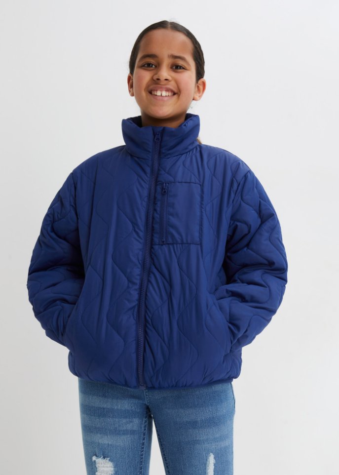 Mädchen Jacke gesteppt