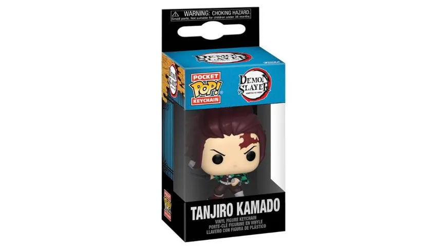 Funko - POP! - Demon Slayer - Tanjiro Pop! Keychain