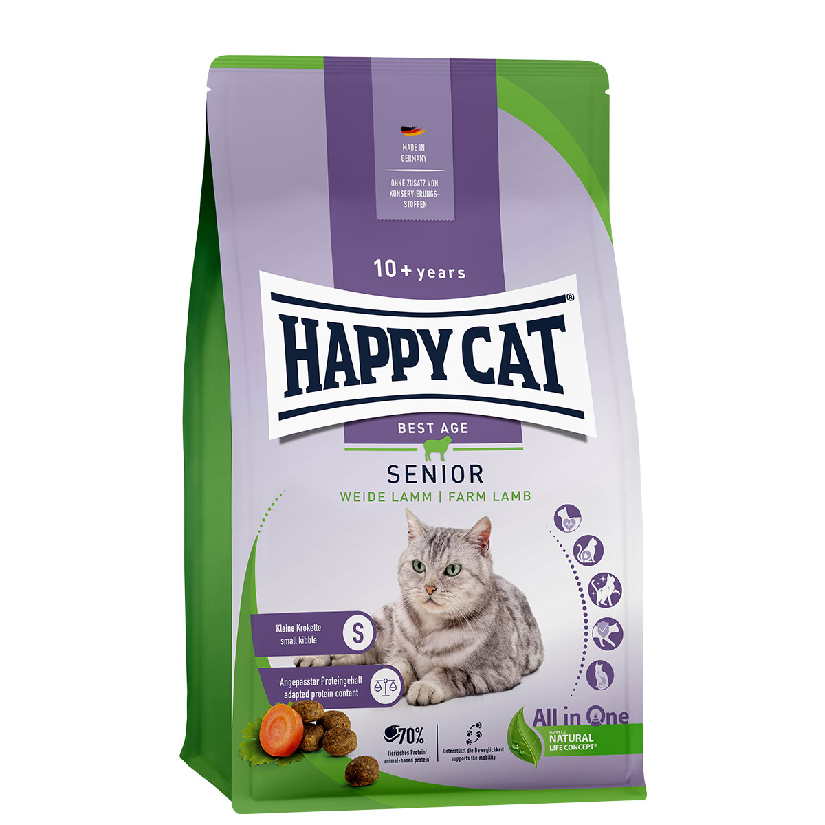 Happy Cat Senior Weide Lamm günstig kaufen