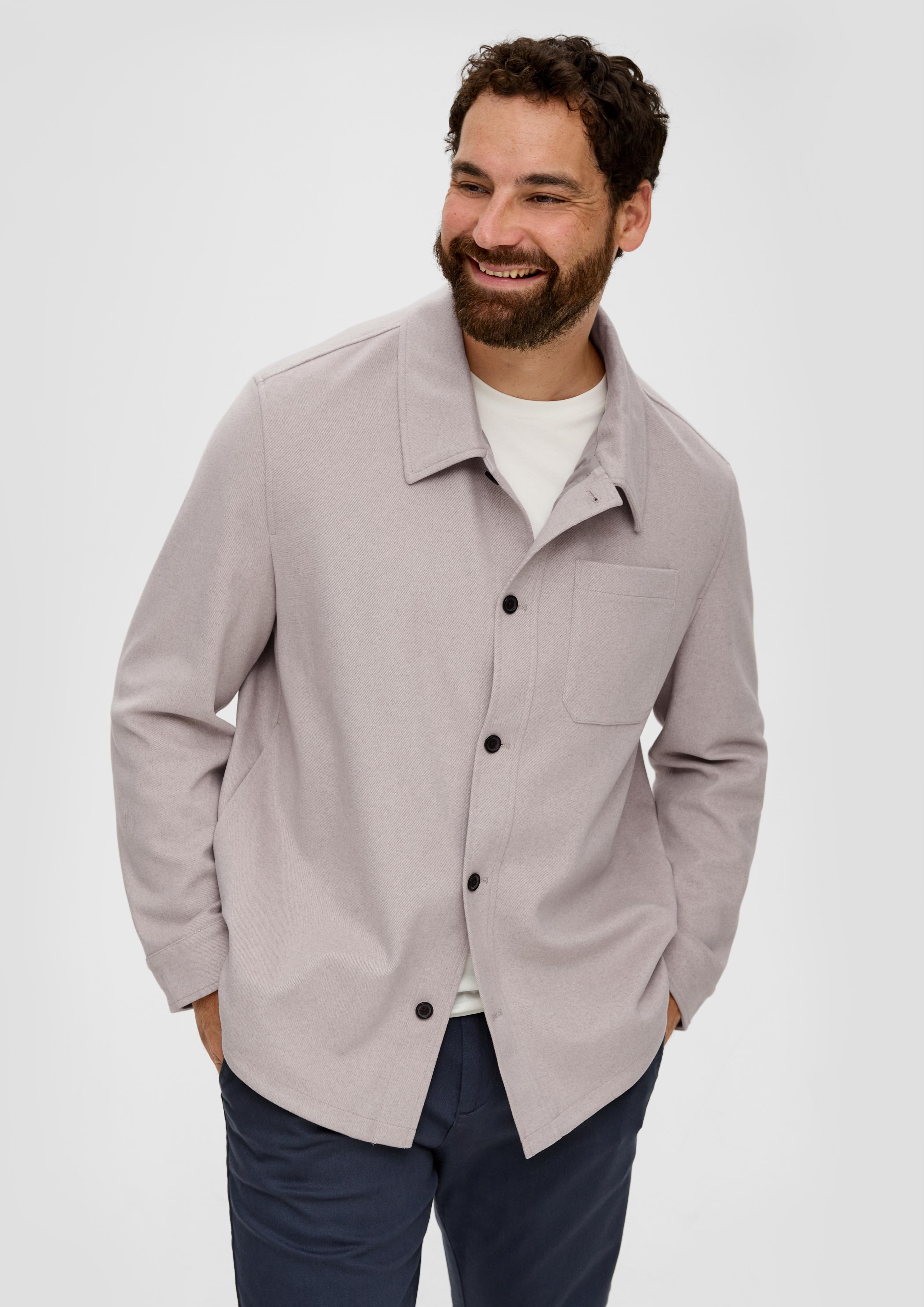 Overshirt aus Viskosemix  2139382-84W1