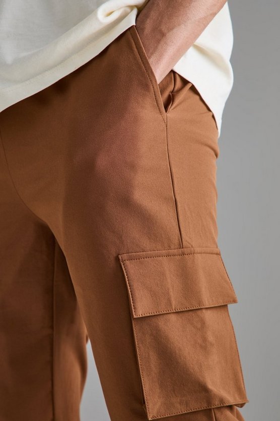 Elastische leichte Stretch Skinny Cargo-Hose