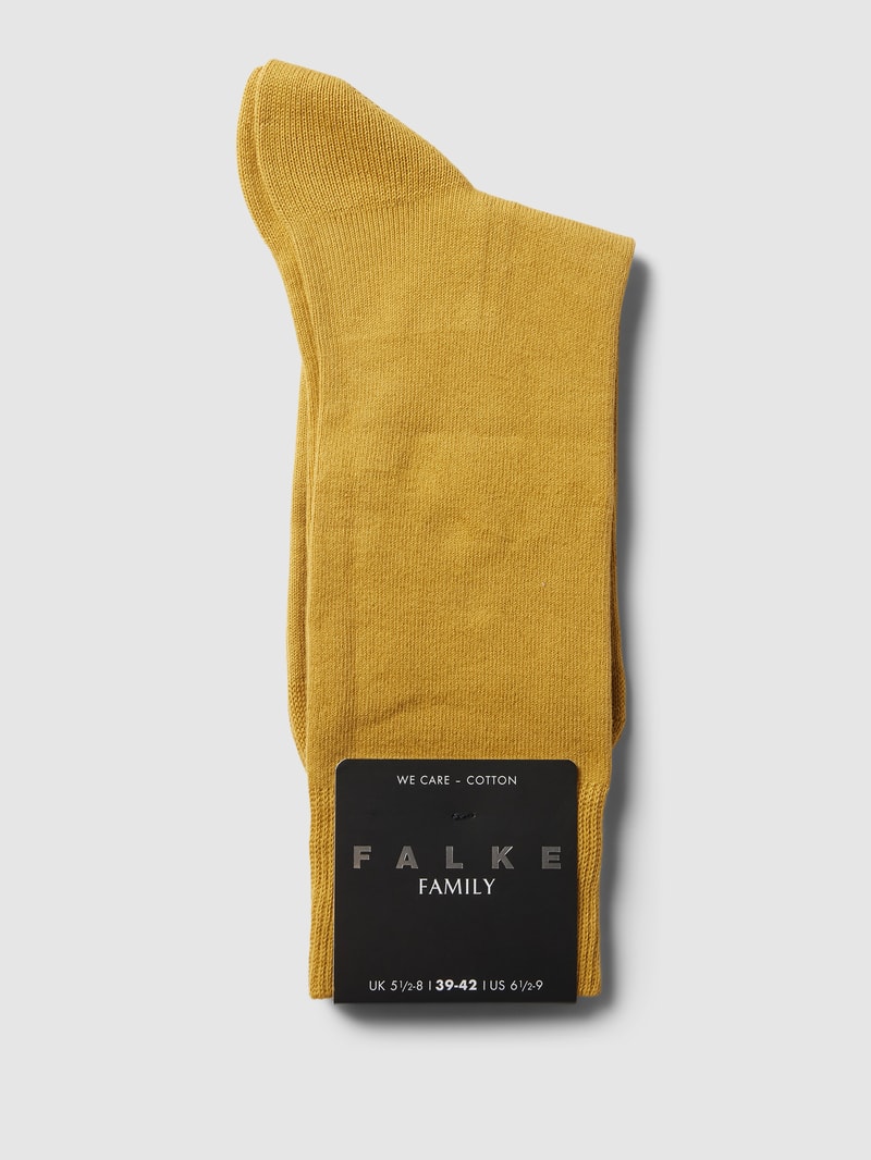 Socken mit Label-Print in messing
