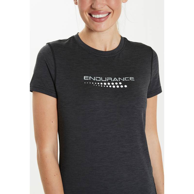 Endurance WANGE MELANGE Printshirt Damen