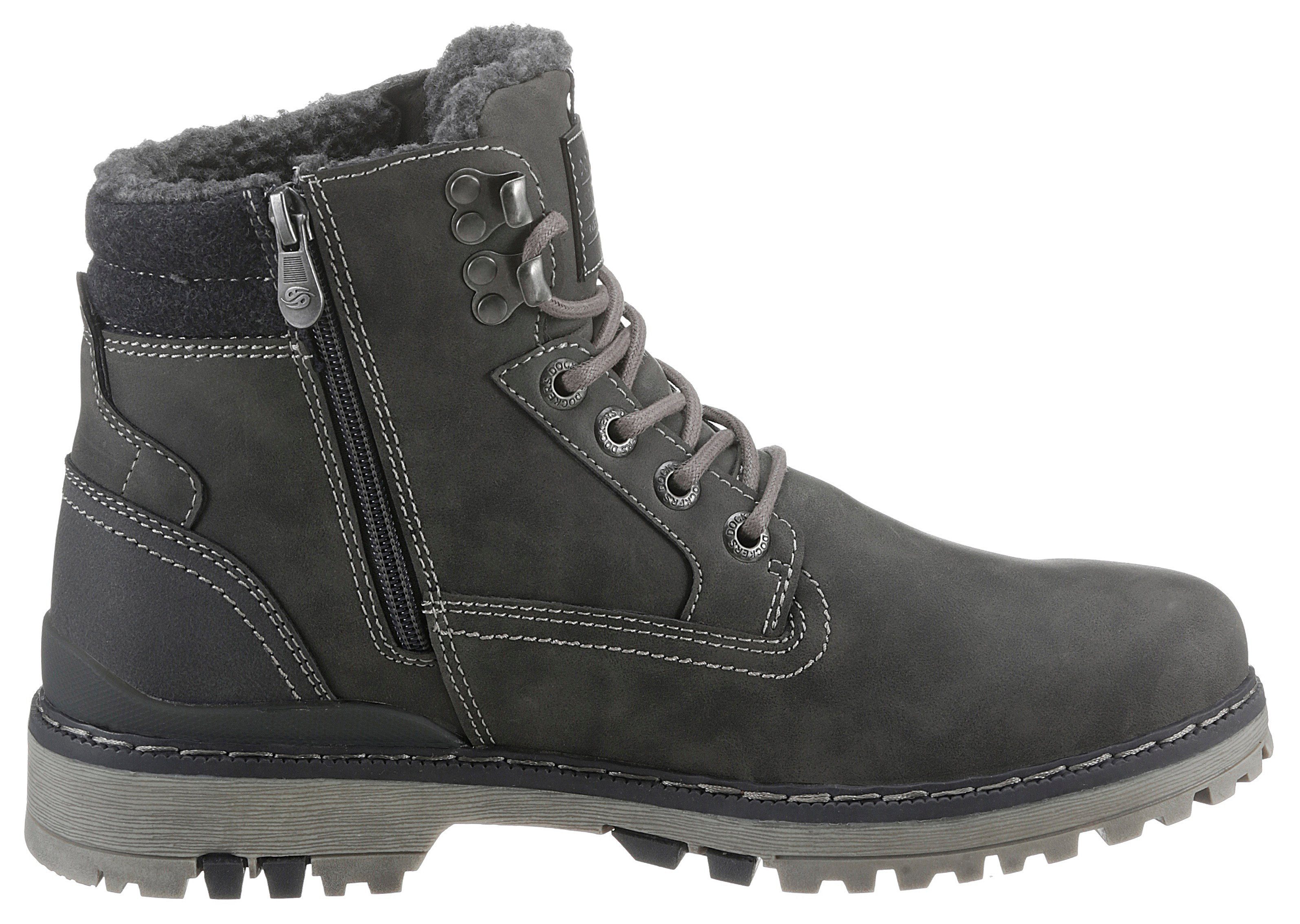 Dockers by Gerli Schnürboots in aktuellem Used-Look
