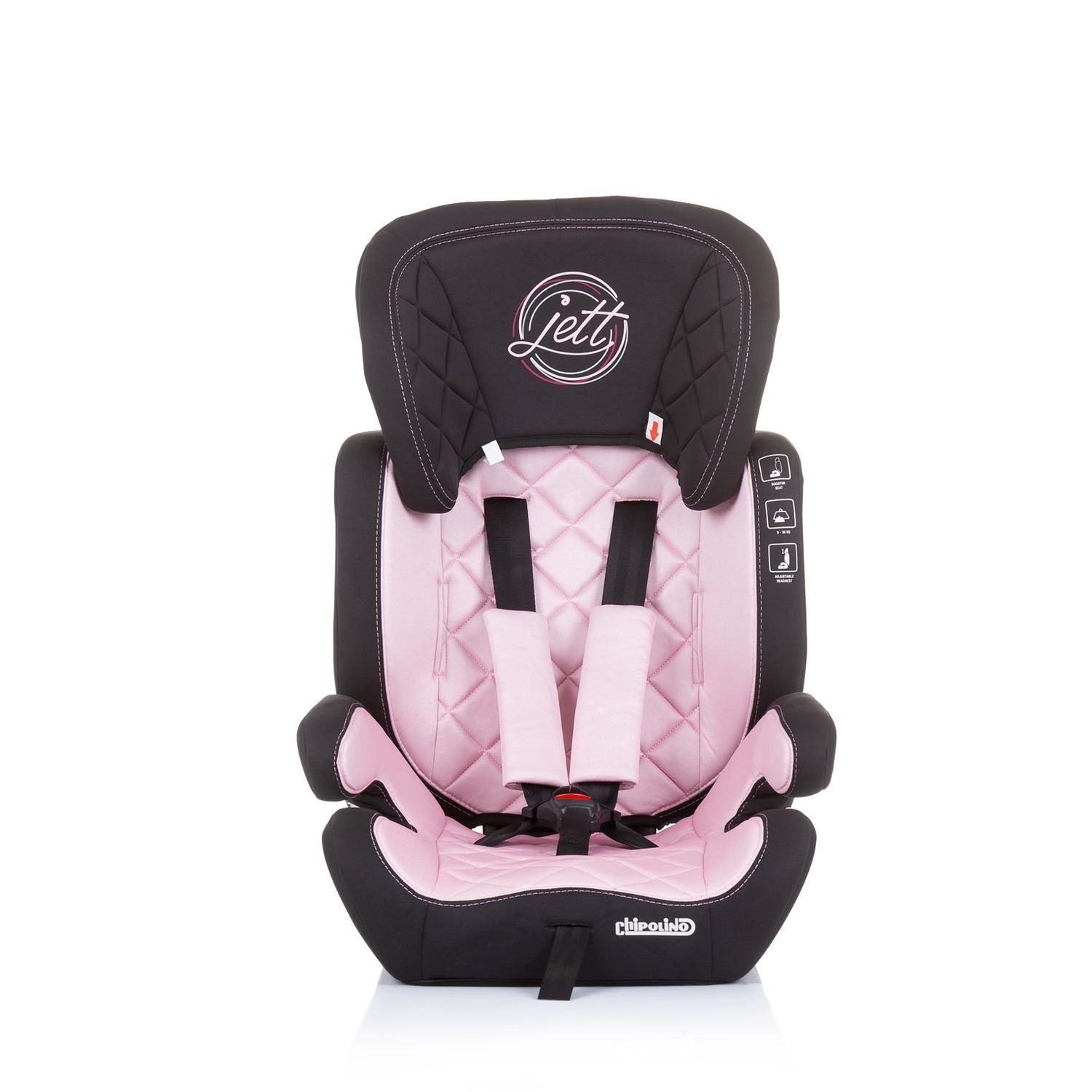 Chipolino Autokindersitz Kindersitz Jett Gruppe 1/2/3, bis: 36 kg, (9 - 36 kg), verstellbare Kopfstütze