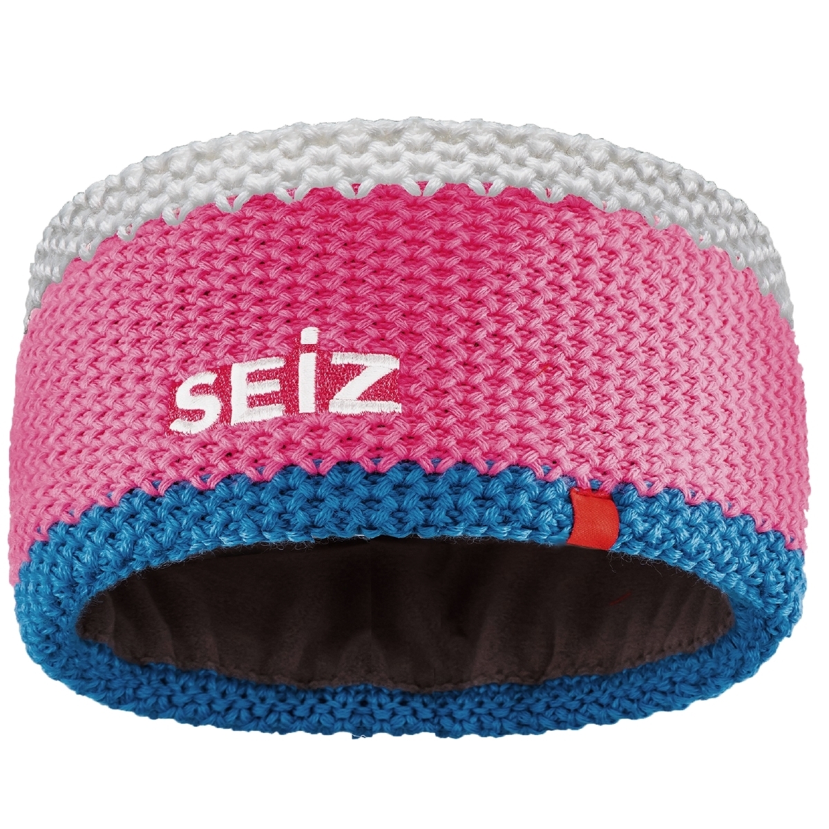 SEIZ Strick-Stirnband Stirnband pink