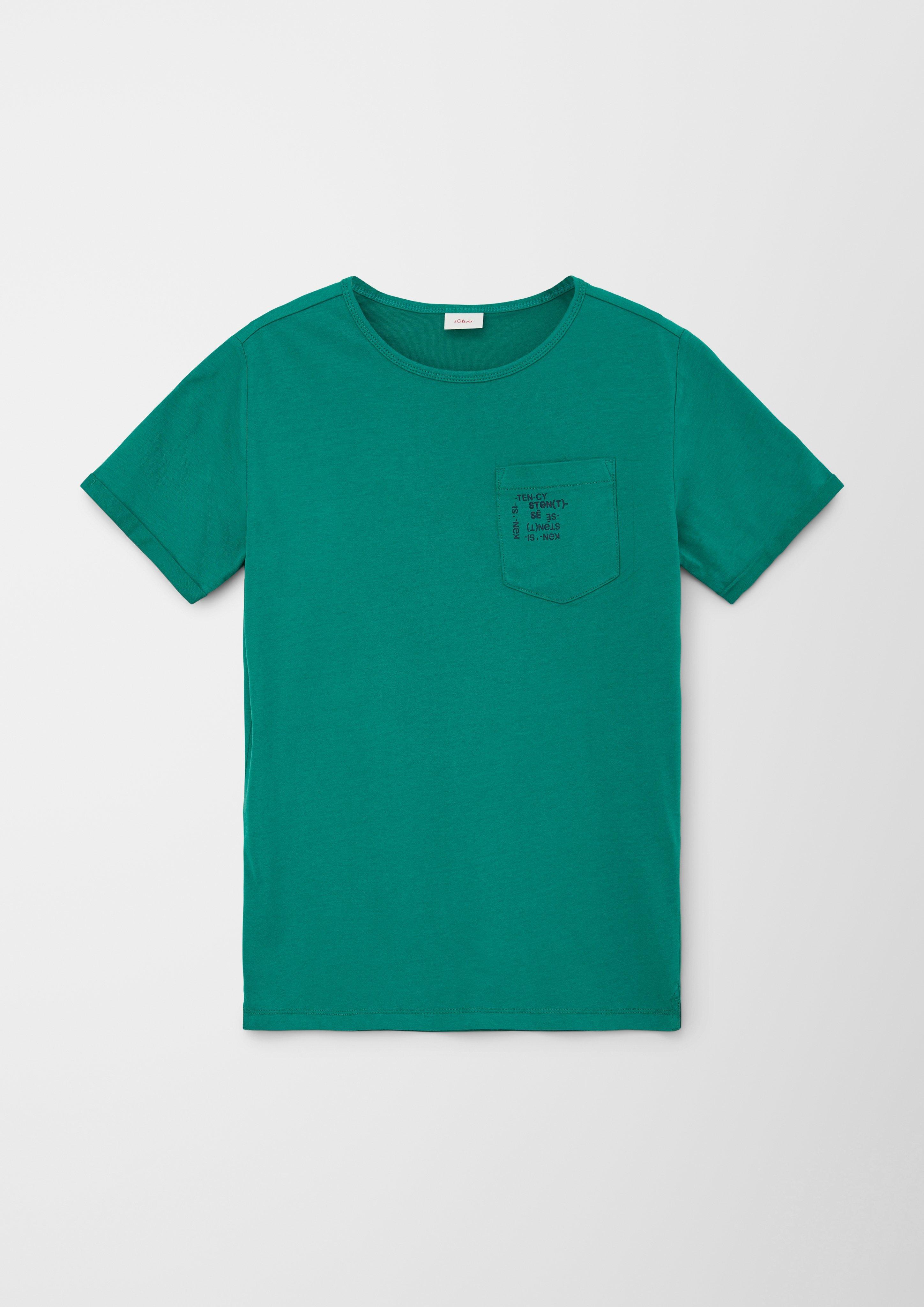 T-Shirt mit Print-Detail  2130509-7681
