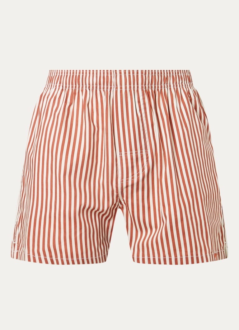 Boxer cu dungi din bumbac organic Pockies