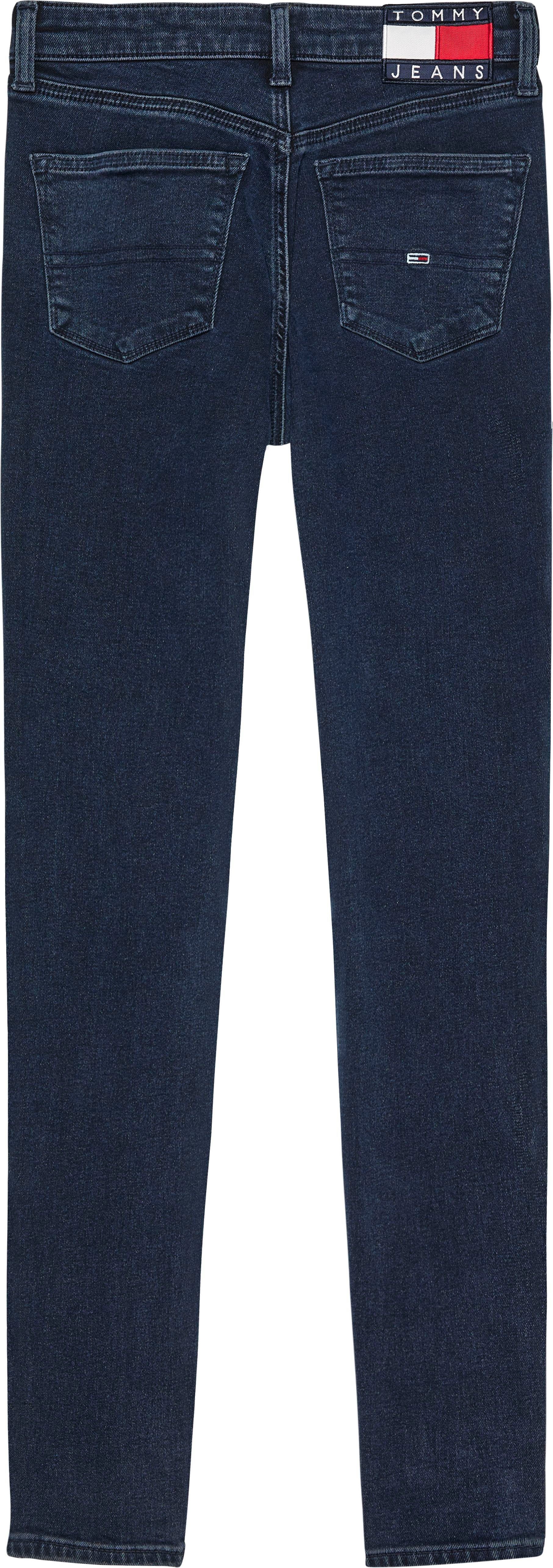 Tommy Jeans Skinny-fit-Jeans mit dezenten Label-Applikationen