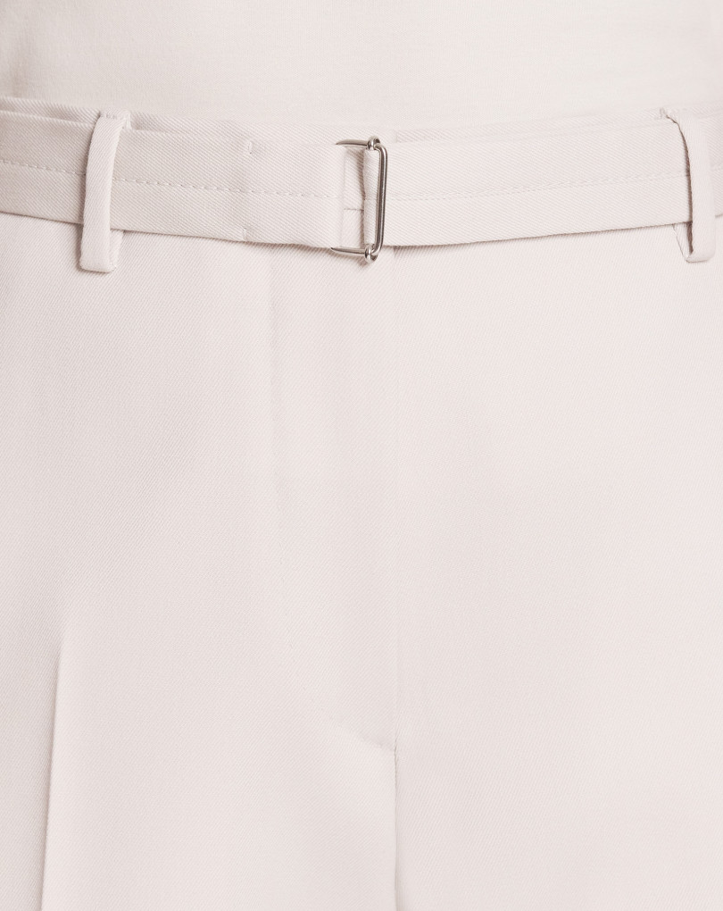 PANTALON DROIT AVEC CEINTURE