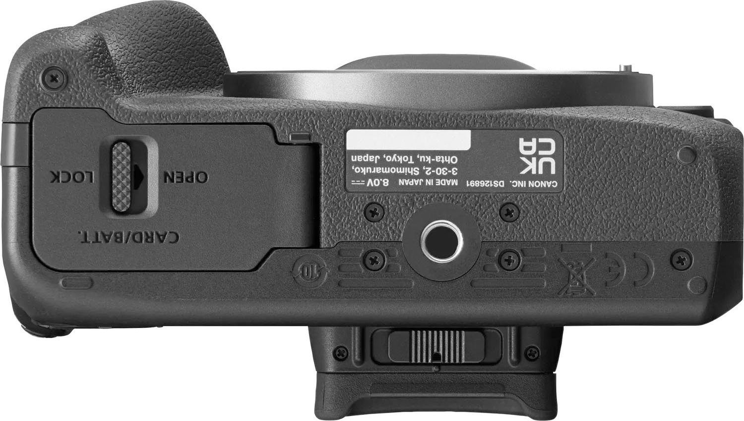 Canon EOS R100 + RF-S 18-45mm F4.5-6.3 IS STM Kit Systemkamera (RF-S 18-45mm F4.5-6.3 IS STM, 24,1 MP, Bluetooth, WLAN)