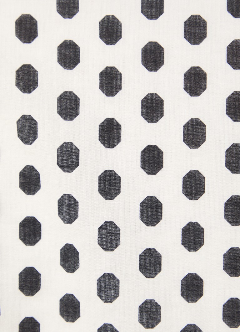 Benetton  Blouse met print en stretch